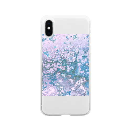 山桜的銀河 Soft Clear Smartphone Case