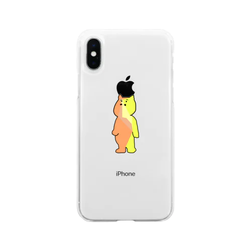 カバさん Soft Clear Smartphone Case