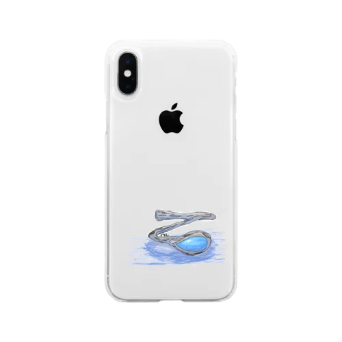 海辺の指輪 Soft Clear Smartphone Case