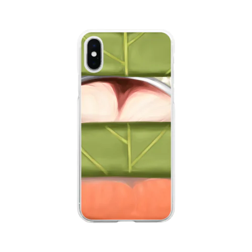 柿の葉寿司 Soft Clear Smartphone Case