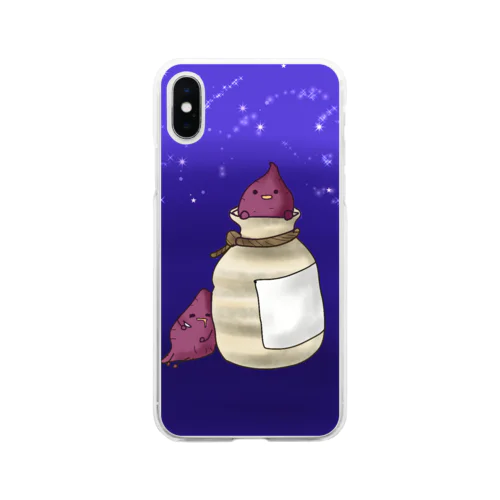 芋焼酎 Soft Clear Smartphone Case