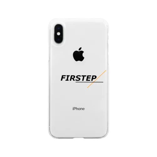 FIRSTEP　ホワイト ソフトクリアスマホケース