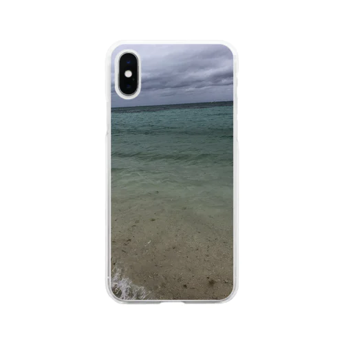 いつかの海 Soft Clear Smartphone Case