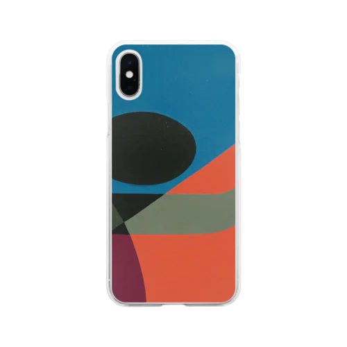 Kaleidoscope 万華鏡 Katakana series ン Soft Clear Smartphone Case