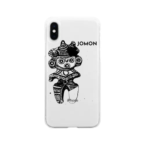 JOMON 土偶　ウェア Soft Clear Smartphone Case