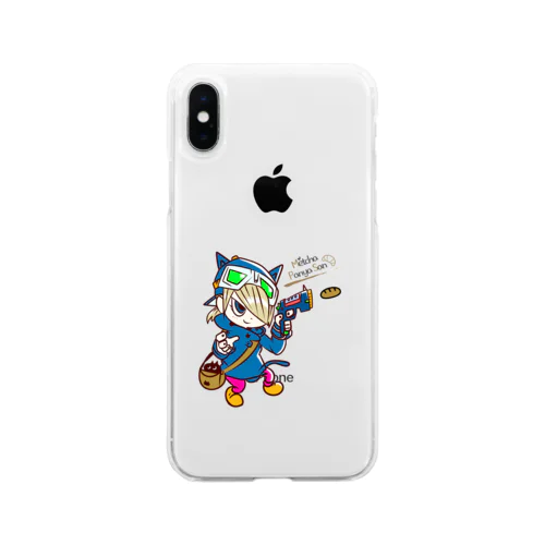 パンちゃん Soft Clear Smartphone Case