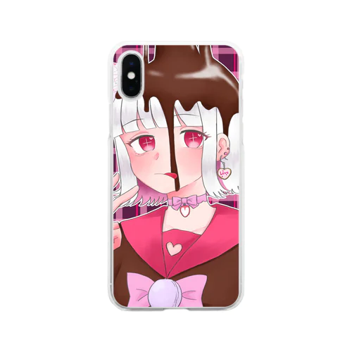 溶ける乙女 Soft Clear Smartphone Case