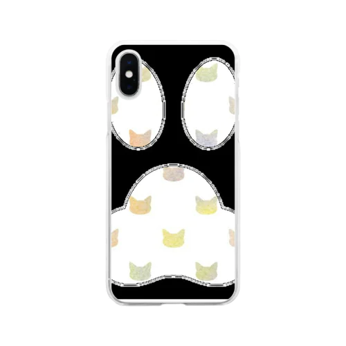 猫の手 Soft Clear Smartphone Case