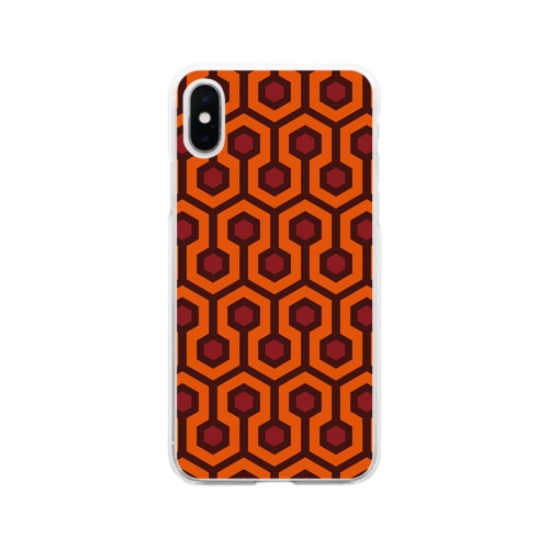 ヒックス・ヘキサゴン Soft Clear Smartphone Case
