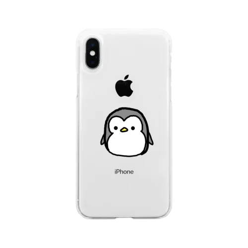 まるっとペンギン Soft Clear Smartphone Case