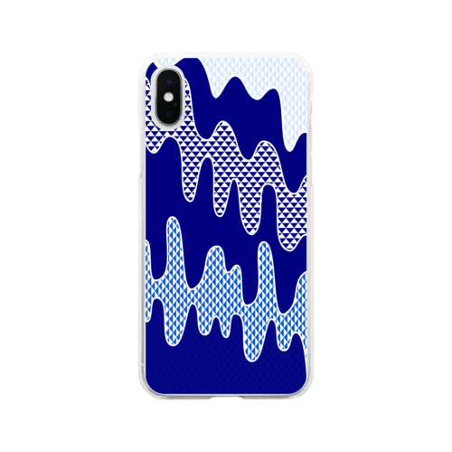 水流 Soft Clear Smartphone Case