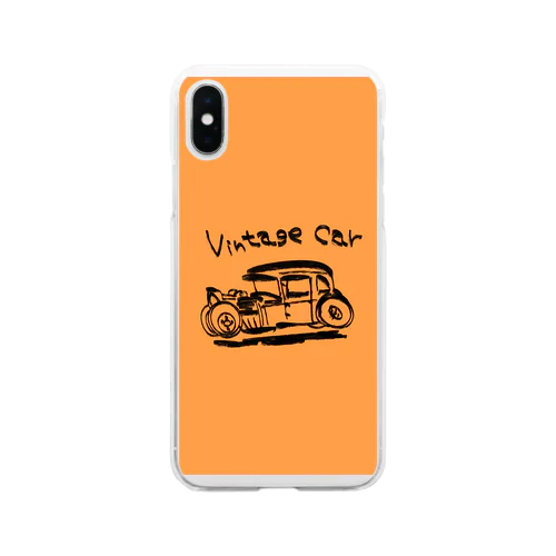 Vintage car  ソフトクリアスマホケース