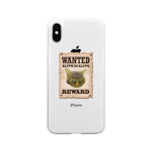 WANTED fuu! Soft Clear Smartphone Case