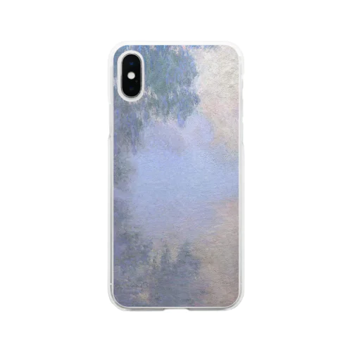 クロード・モネ / Branch of the Seine near Giverny /1897 / Claude Monet Soft Clear Smartphone Case