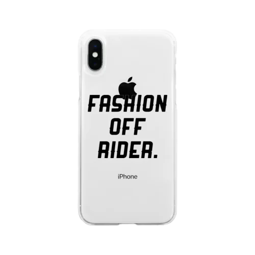 Fashion Off-Rider ソフトクリアスマホケース