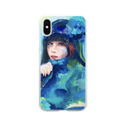 海色 Soft Clear Smartphone Case