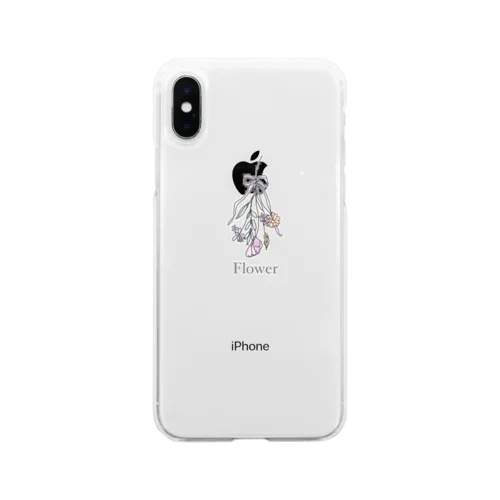 Flower Soft Clear Smartphone Case