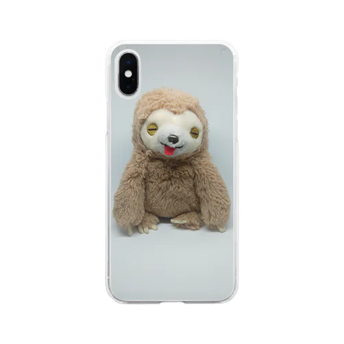 もっくん。 Soft Clear Smartphone Case