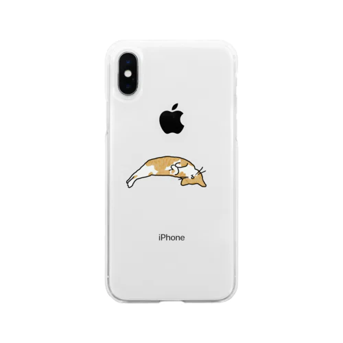 GANG☆STAR 眠り猫のトト君 Soft Clear Smartphone Case