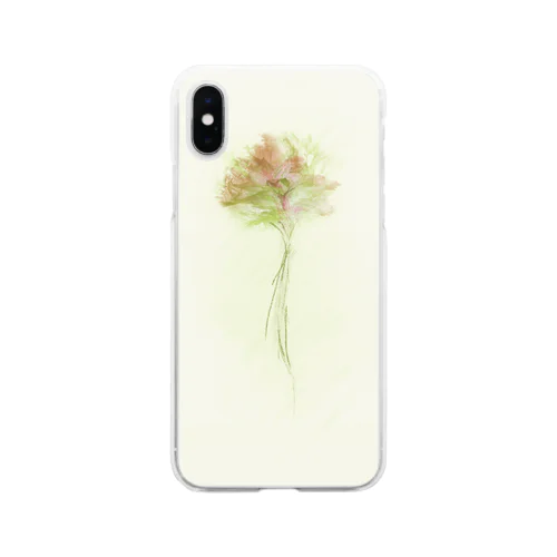 Coast Flower Soft Clear Smartphone Case