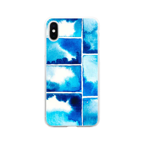 最初の空 Soft Clear Smartphone Case