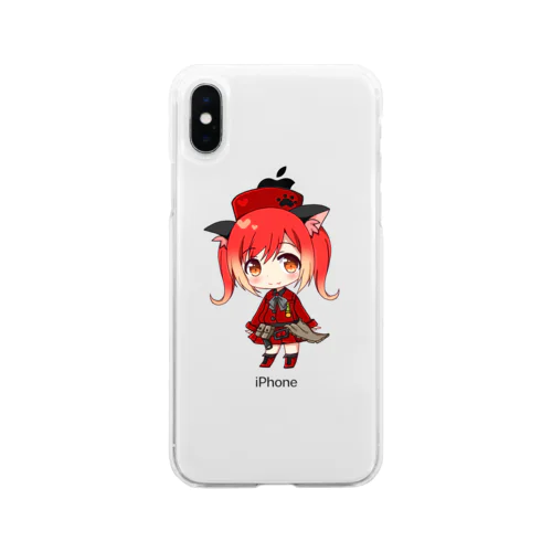 アコちゃん（通常） Soft Clear Smartphone Case