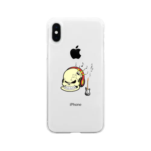 GANG☆STAR スカルロックン Soft Clear Smartphone Case