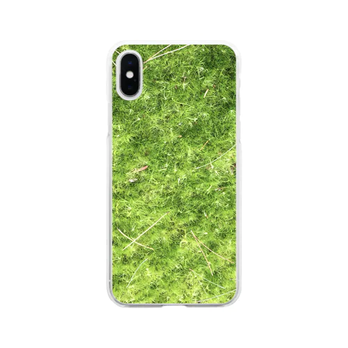 癒し苔🌿 Soft Clear Smartphone Case