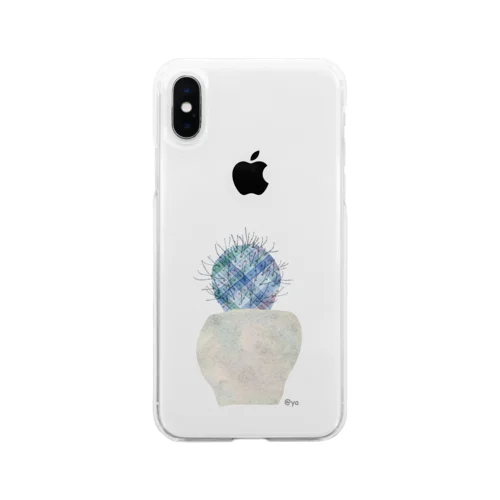 ストロンボカクタス菊水 Soft Clear Smartphone Case