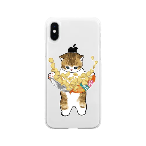 下手くそかっ Soft Clear Smartphone Case