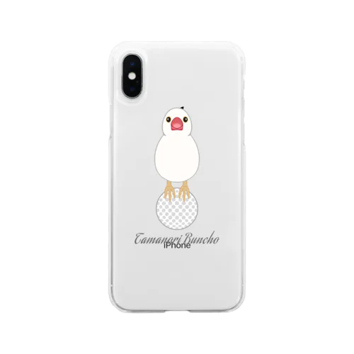 文鳥 Soft Clear Smartphone Case