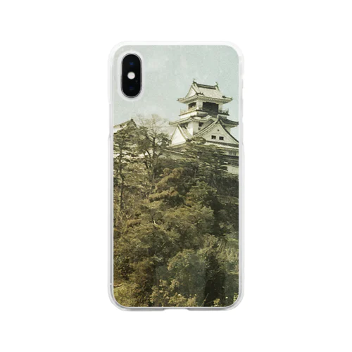 なんでもない田舎の風景「高知城」 Soft Clear Smartphone Case