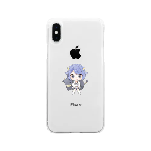 おうしちゃん Soft Clear Smartphone Case