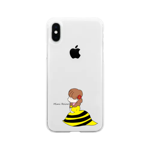 Bee Princess Soft Clear Smartphone Case