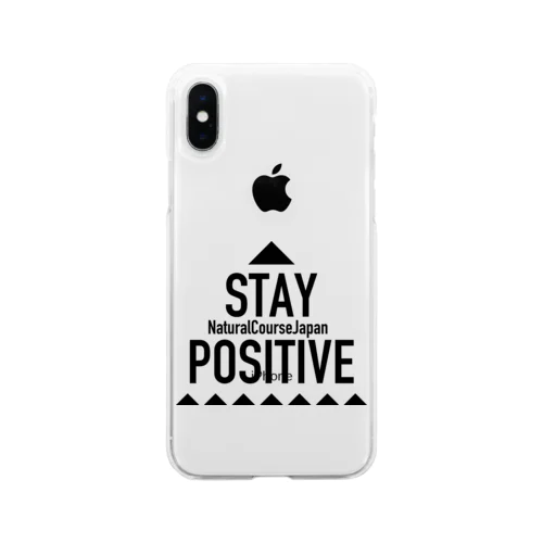 NC OfficialWear 「STAY POSITIVE」vol.2 ソフトクリアスマホケース