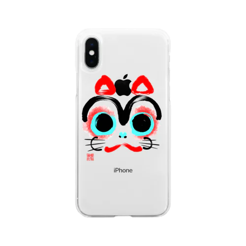 犬張子 Soft Clear Smartphone Case