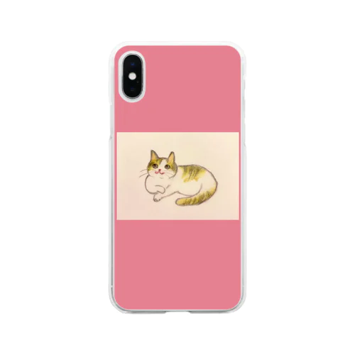 ふむふむちゃん Soft Clear Smartphone Case