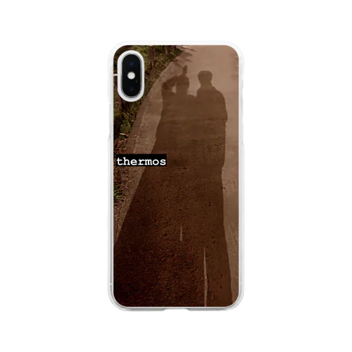 影映る Soft Clear Smartphone Case