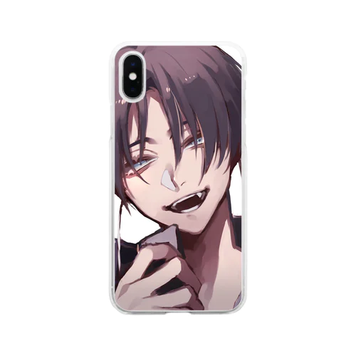 へちょと一緒 Soft Clear Smartphone Case