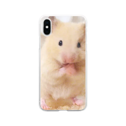 キンクマハムスターおつきみ日誌　キュート編 Soft Clear Smartphone Case