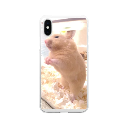 キンクマハムスター　おつきみ日誌たそがれ編 Soft Clear Smartphone Case