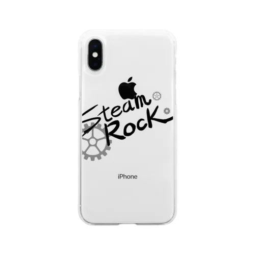 Steam Rock  Soft Clear Smartphone Case