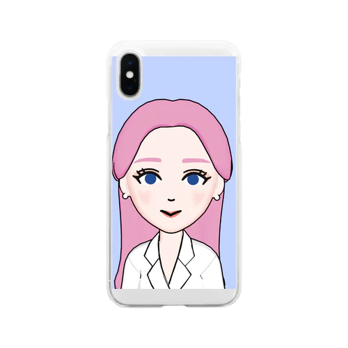 Luna Happy  Soft Clear Smartphone Case