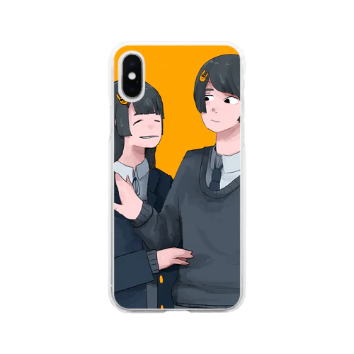 うさカプ Soft Clear Smartphone Case