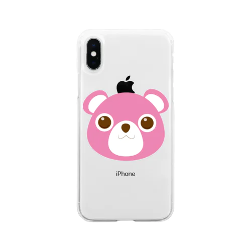 もあちゃん Soft Clear Smartphone Case