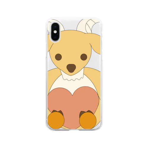 えほん大好きやぎのゆらりい Soft Clear Smartphone Case