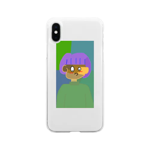 草野くん Soft Clear Smartphone Case