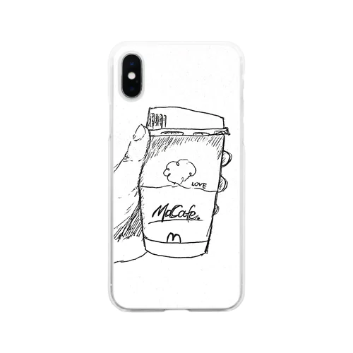 ひととき Soft Clear Smartphone Case