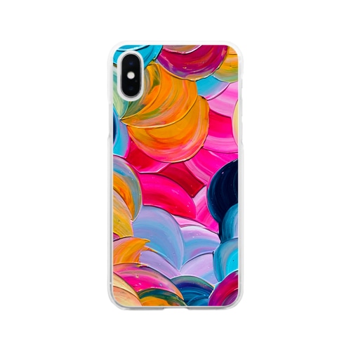 飴海 Soft Clear Smartphone Case