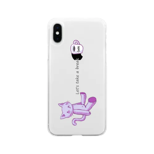 一休みしませんか？ Soft Clear Smartphone Case